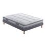 Voir la diapositive 1 : ALOE VERA 140x190cm : Matelas 100% Latex BOTANICA + sommier tapissier ALOE