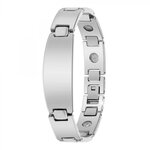 SC CRYSTAL Bracelet homme en acier inoxydable