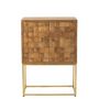 Voir la diapositive 2 : Paris Prix Commode 2 Portes sur Pied  Nino  122cm Naturel