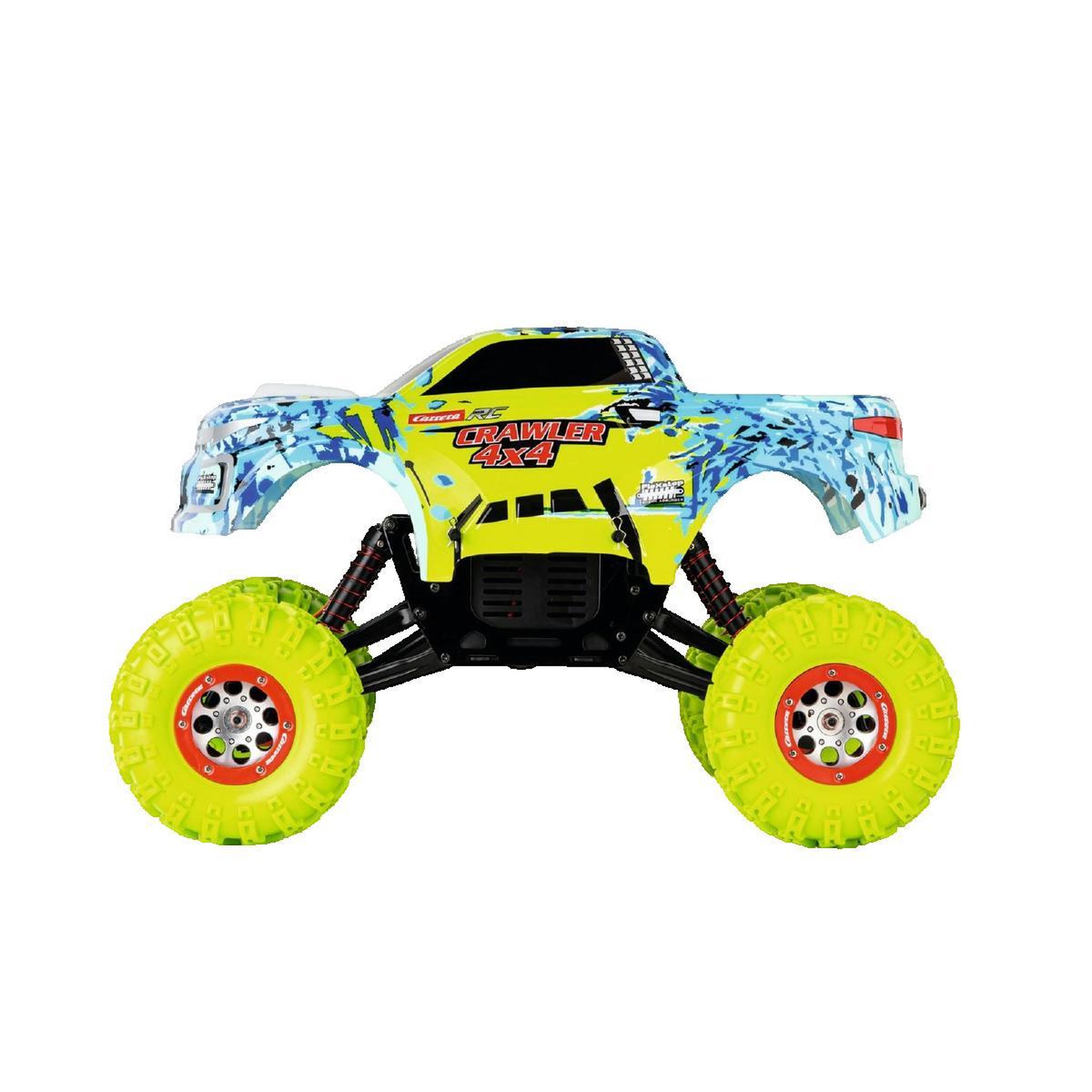 Voir la diapositive 3 : Carrera Voiture radiocommandée Carrera tout-terrain multicolore 4x4