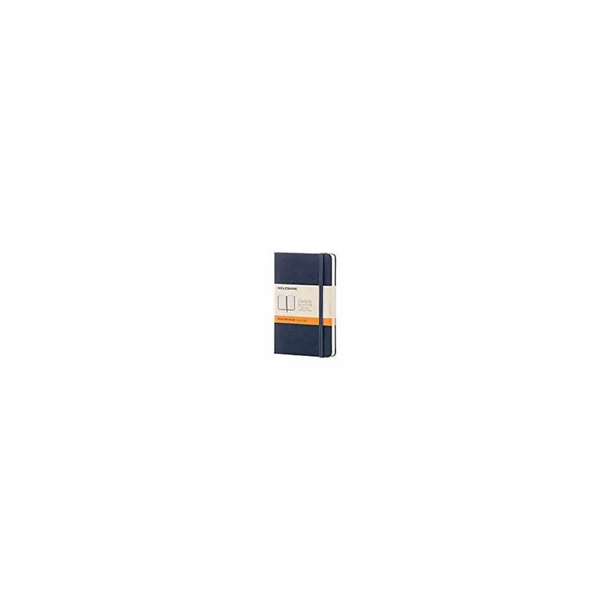 Moleskine carnet Format de poche couverture rigide saphir