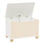 Voir la diapositive 2 : Atmosphera Kids Coffre à Jouets Enfant  Bouli  60cm Beige