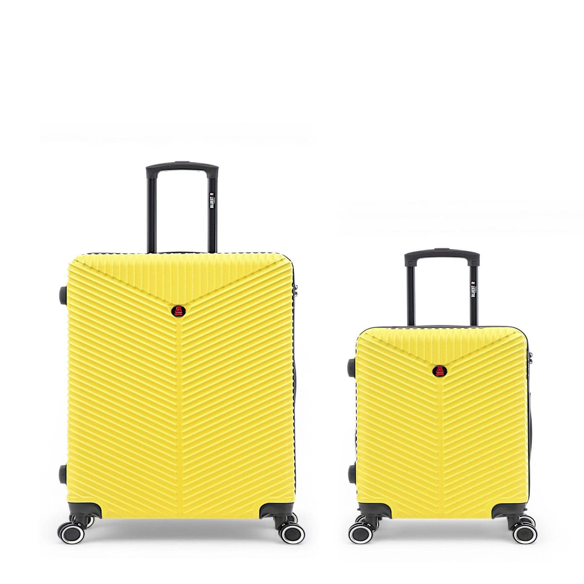 BLUESTAR Lot de 2 Valises Rigides Grand Format et Cabine GAITE