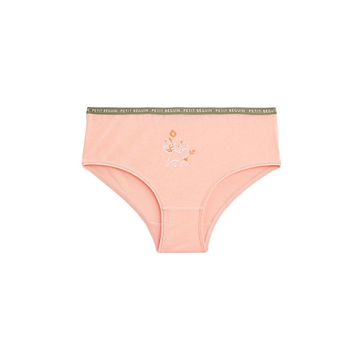 Petit Béguin Lot de 3 culottes fille Cat