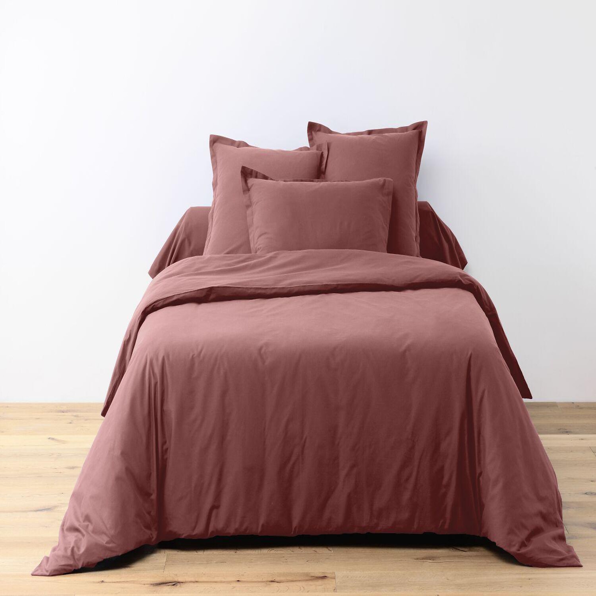 Voir la diapositive 3 : ATELIER DU COTON Taie d'oreiller 100% coton 57fils