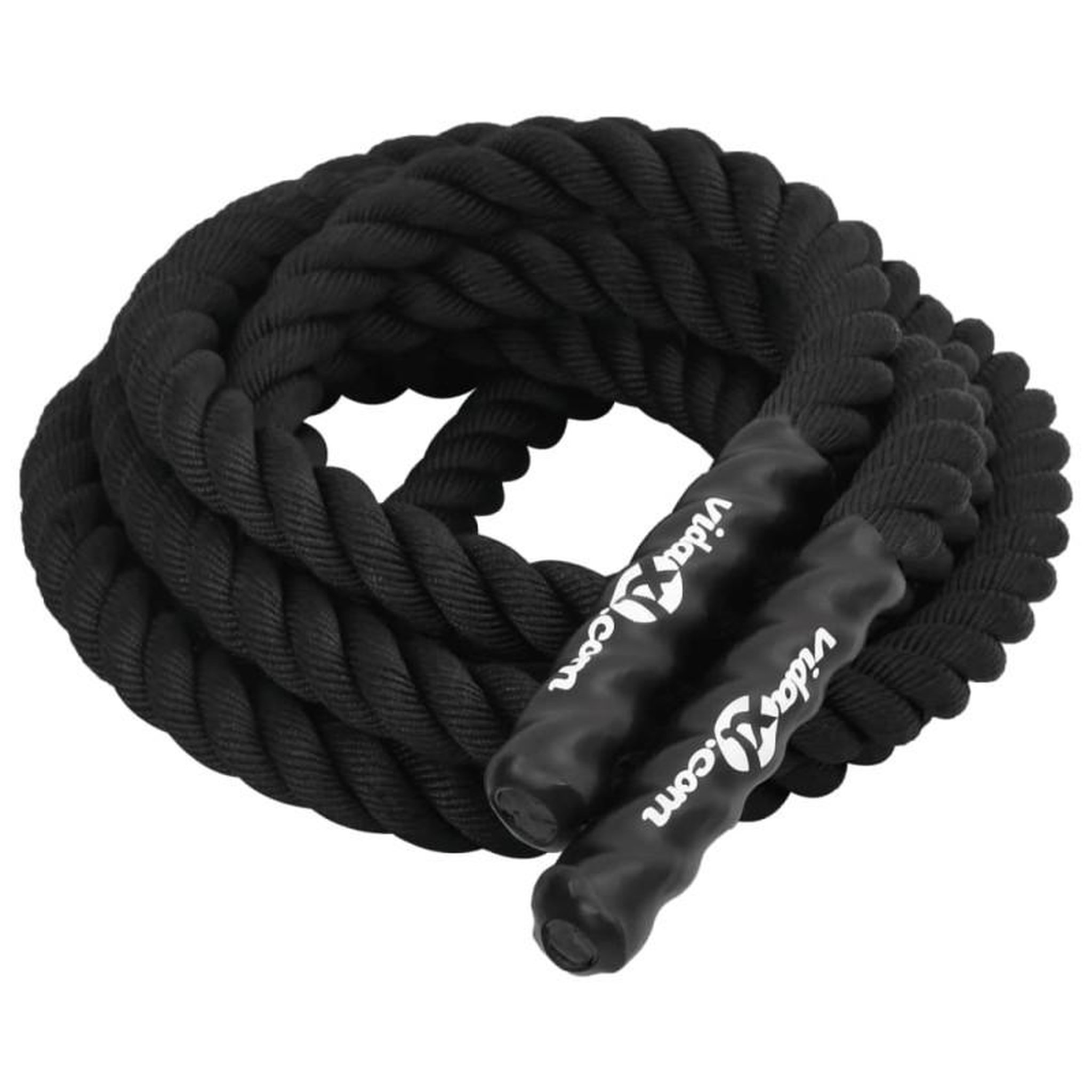Voir la diapositive 2 : VIDAXL Corde de combat noir 6 m 4,5 kg polyester