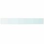 Voir la diapositive 3 : VIDAXL Panneaux d'etagere 2 pcs Verre Transparent 110 x 15 cm