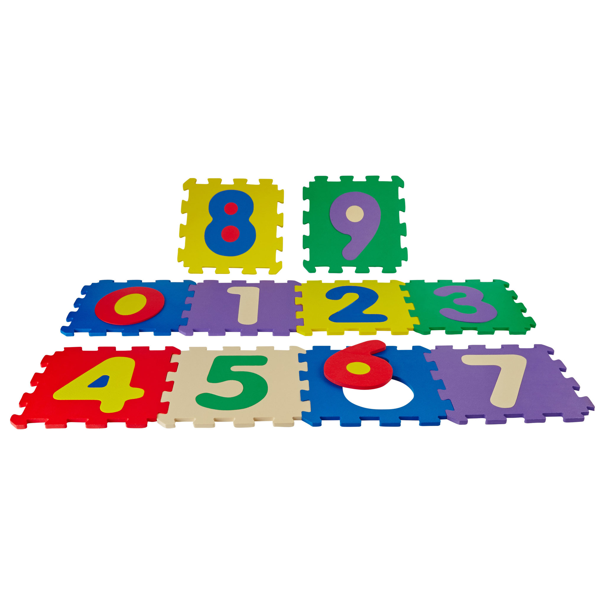 Voir la diapositive 1 : One Two Fun Tapis puzzle mousse 10 pièces 