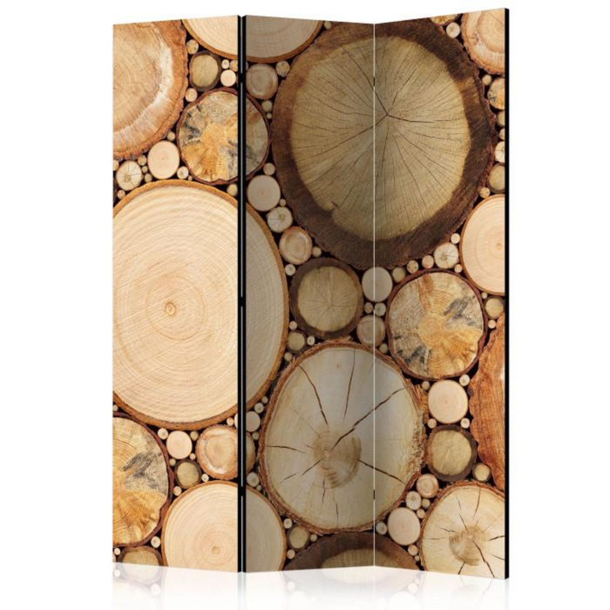 Paris Prix Paravent 3 Volets  Wood Grains  135x172cm