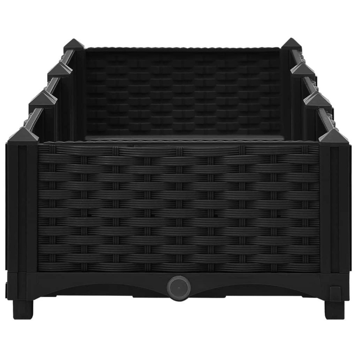 VIDAXL Lit sureleve 120x40x23 cm Polypropylene