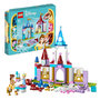 Voir la diapositive 2 : LEGO Disney Princess 43219 - Châteaux créatifs Disney Princess, Jouet Château avec Mini-Poupées Belle et Cendrillon et Boîte de Rangement en Briques