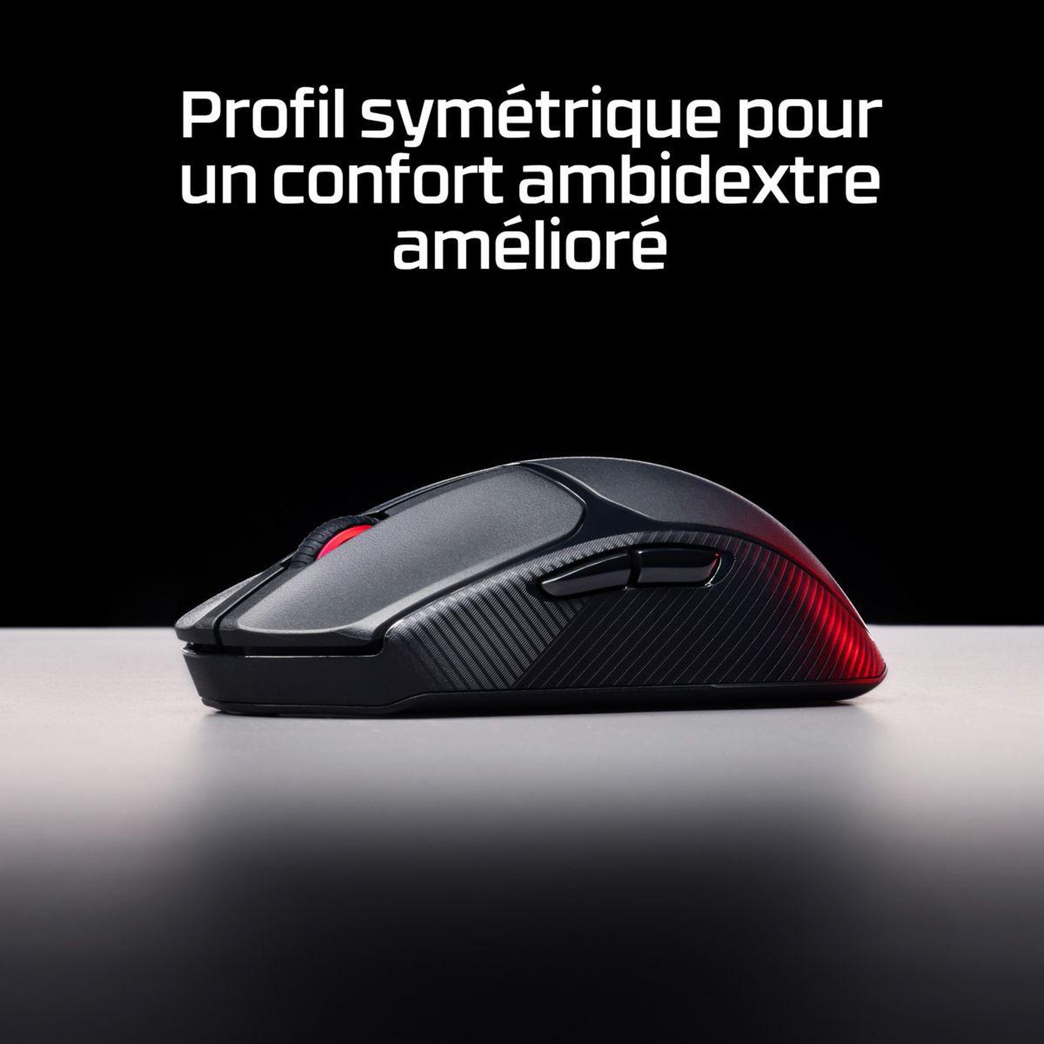 Voir la diapositive 3 : HyperX Souris gamer sans fil pulsefire fuse