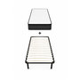 Voir la diapositive 1 : DAGOSTINO HOME Ensemble 90x190 Matelas Mousse - Onyx - H20cm + Sommier Kit - confortable Et Ferme