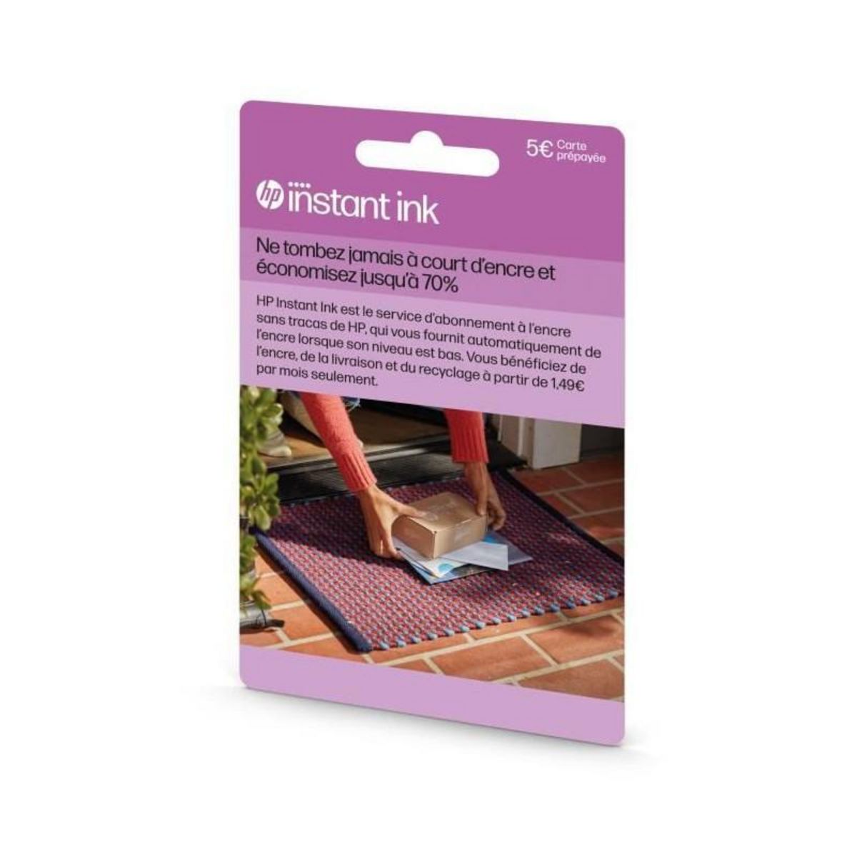 HP Carte prépayée Instant Ink HP - Abonnement livraison cartouches originales HP