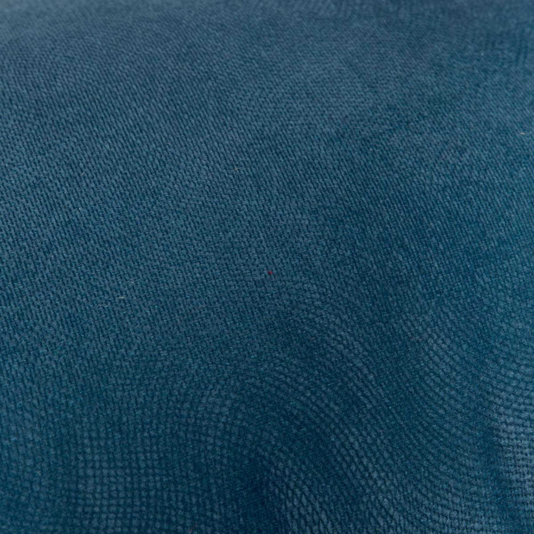 Voir la diapositive 4 : ATMOSPHERA Coussin déco uni  lilou  30x50cm bleu égéen