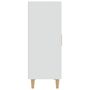 Voir la diapositive 4 : VIDAXL Buffet Blanc 70x34x90 cm Bois d'ingenierie