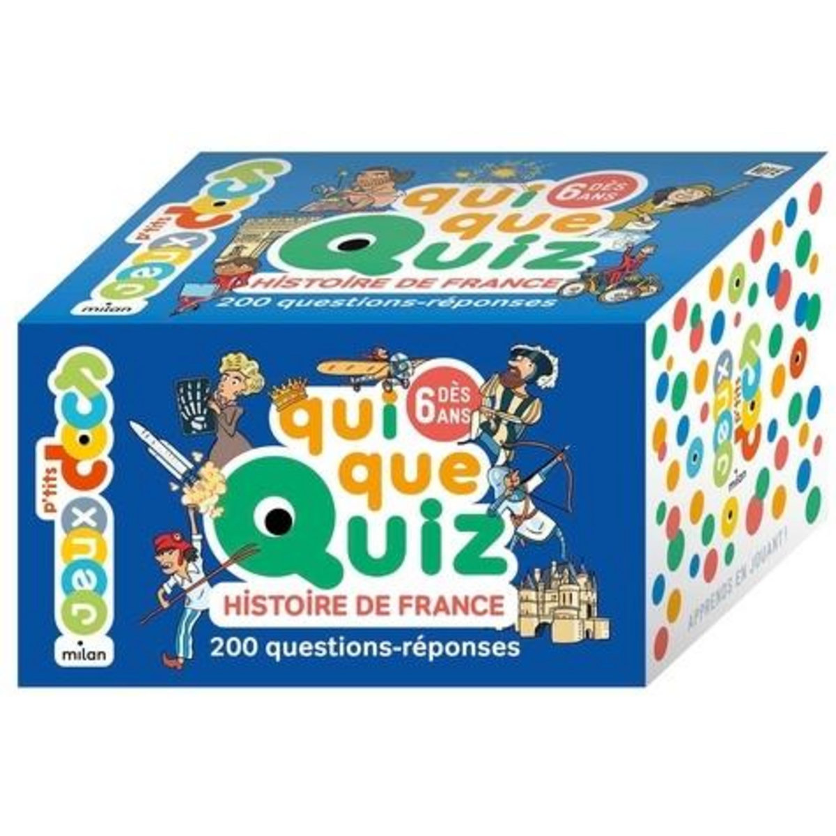 QUIQUEQUIZ HISTOIRE DE FRANCE. 200 QUESTIONS-REPONSES, Bouyssou Laureen