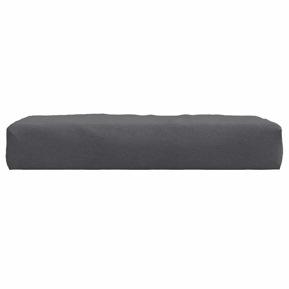 VIDAXL Coussin de palette anthracite melange 60x60x10 cm tissu