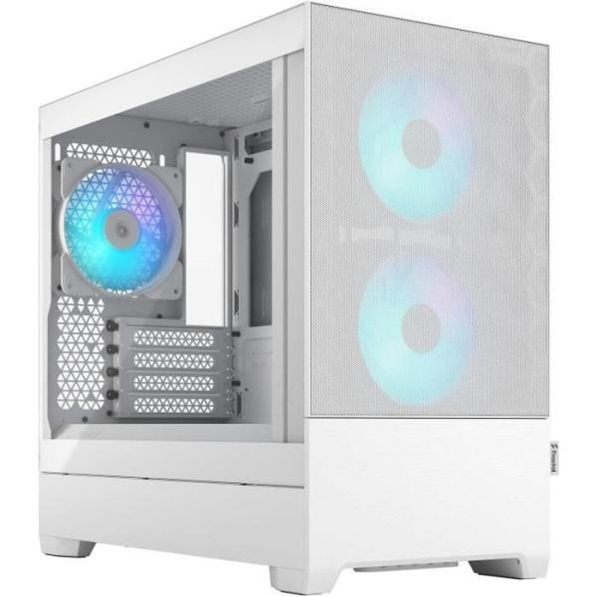 Voir la diapositive 2 : Fractal Design FRACTAL DESIGN - Pop Mini Air RGB White TG - Boîtier PC - Blanc (FD-C-POR1M-01)