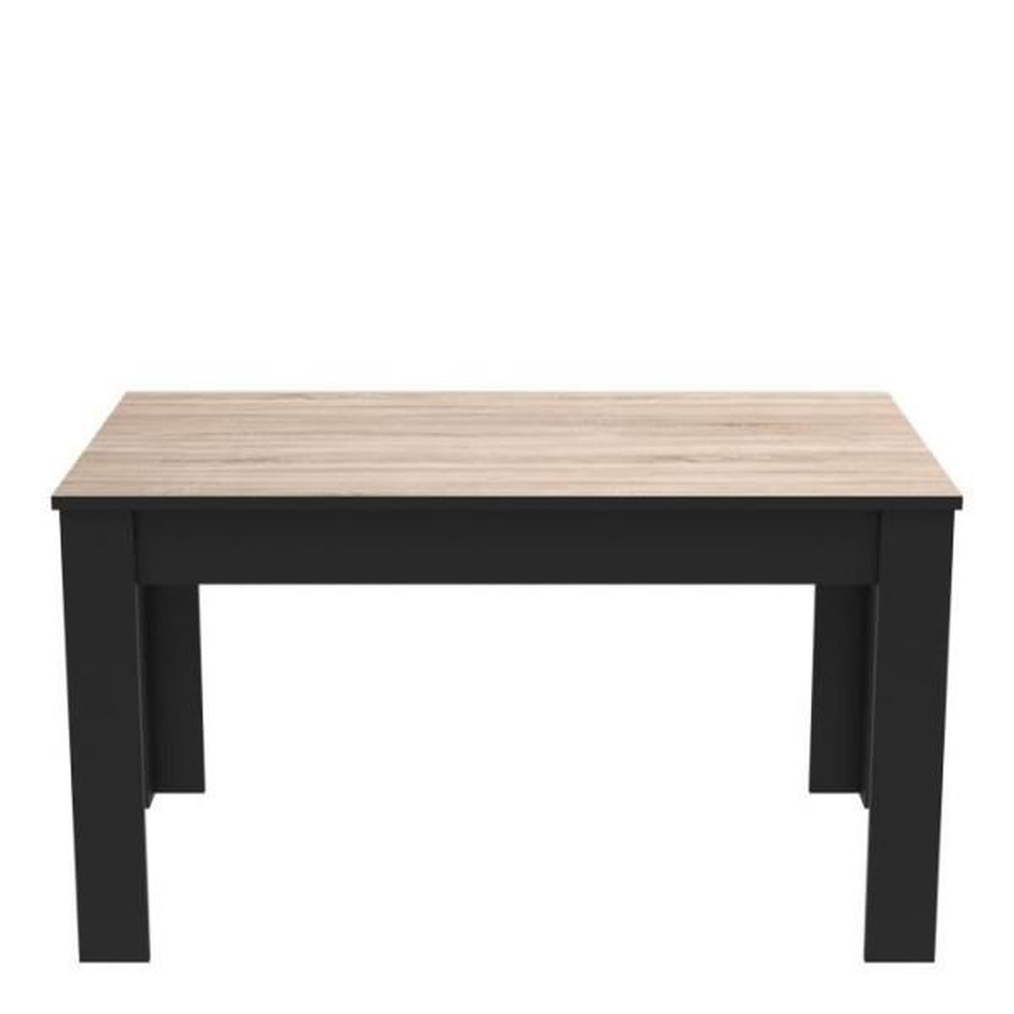 Voir la diapositive 5 : Demeyere DEMEYERE Ensemble séjour Enfilade + Table haute + Vitrine - Décor chene brossé - WAYNE