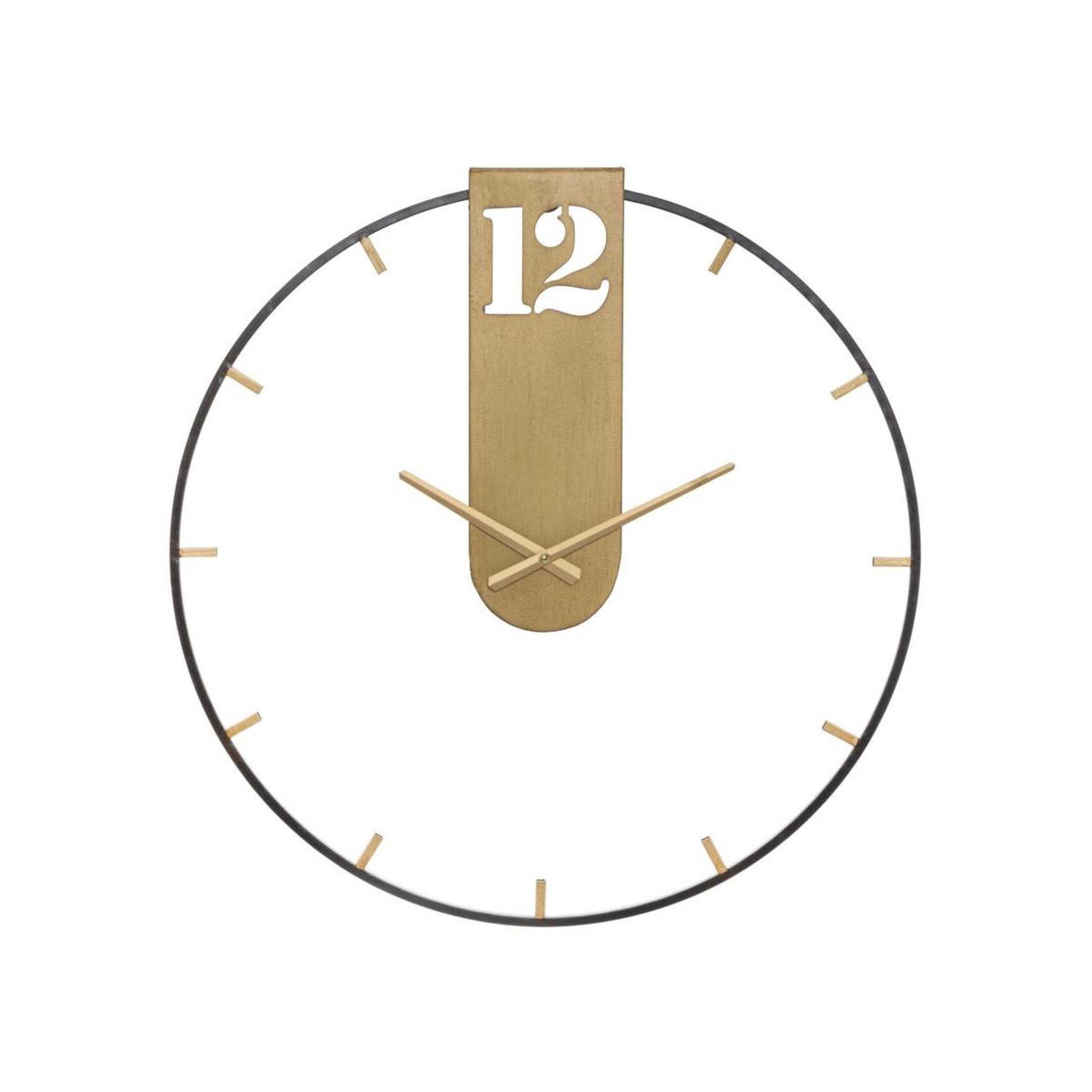 Paris Prix Horloge murale en métal  goldy  60cm or