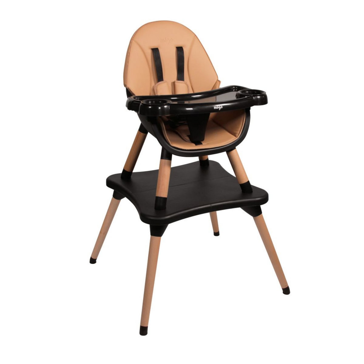 NANIA Chaise haute 2 en 1 EVA évolutive