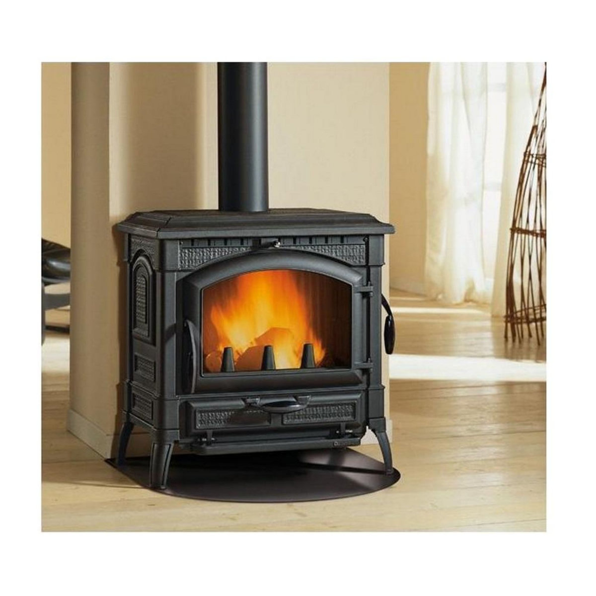 NORDICA EXTRAFLAME Poêle à bois fonte 11.9kw anthracite - 7119101