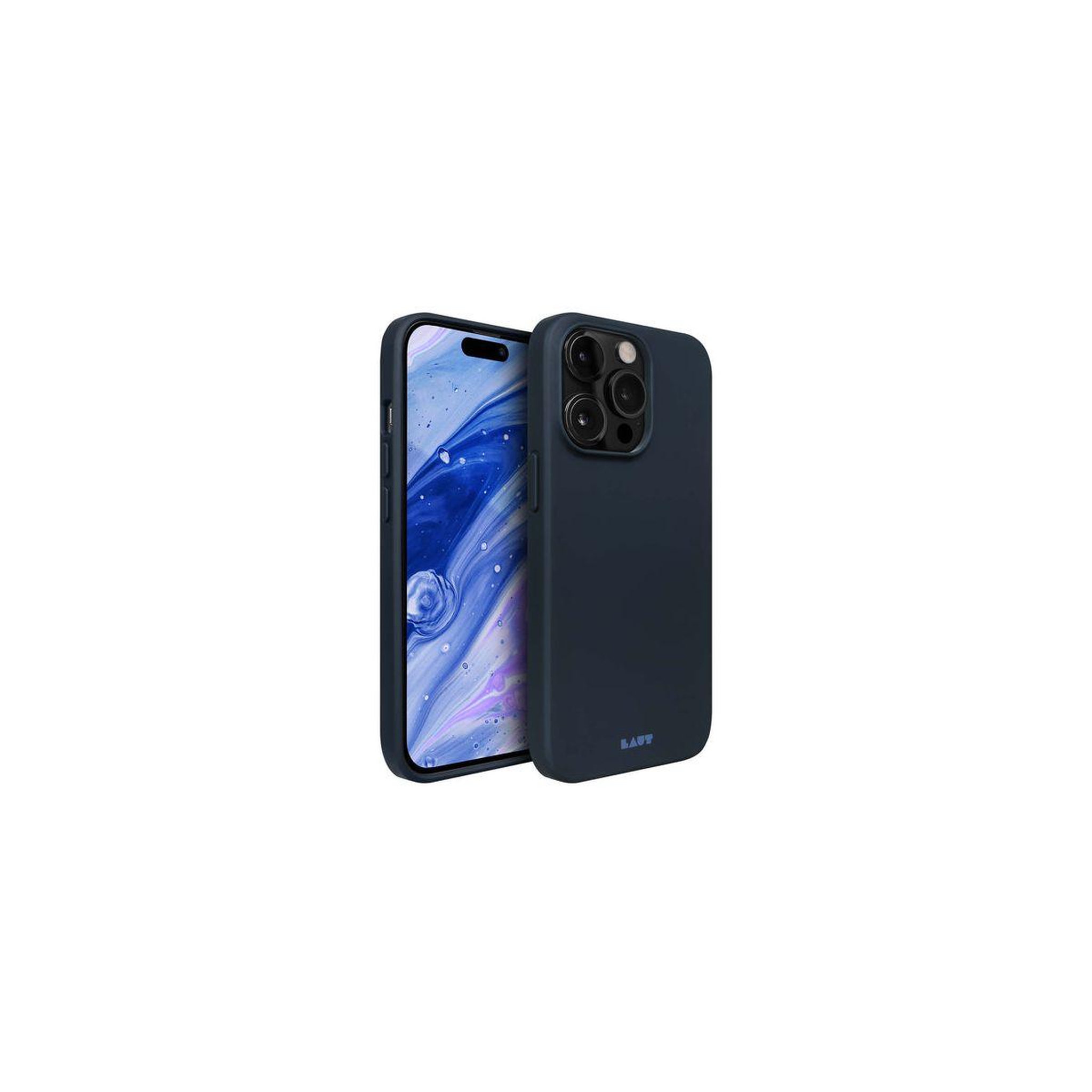 LAUT Coque iPhone 14 Plus Huex Bleu