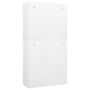 Voir la diapositive 4 : VIDAXL Armoire de bureau Blanc 90x40x180 cm Acier