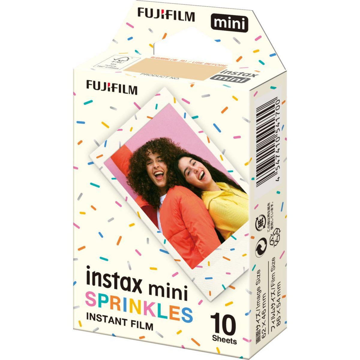 FUJIFILM Papier photo instantané Instax mini (format carte de crédit)