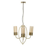 Paris Prix Lampe Suspension 3 Têtes  Versailles  60cm Or
