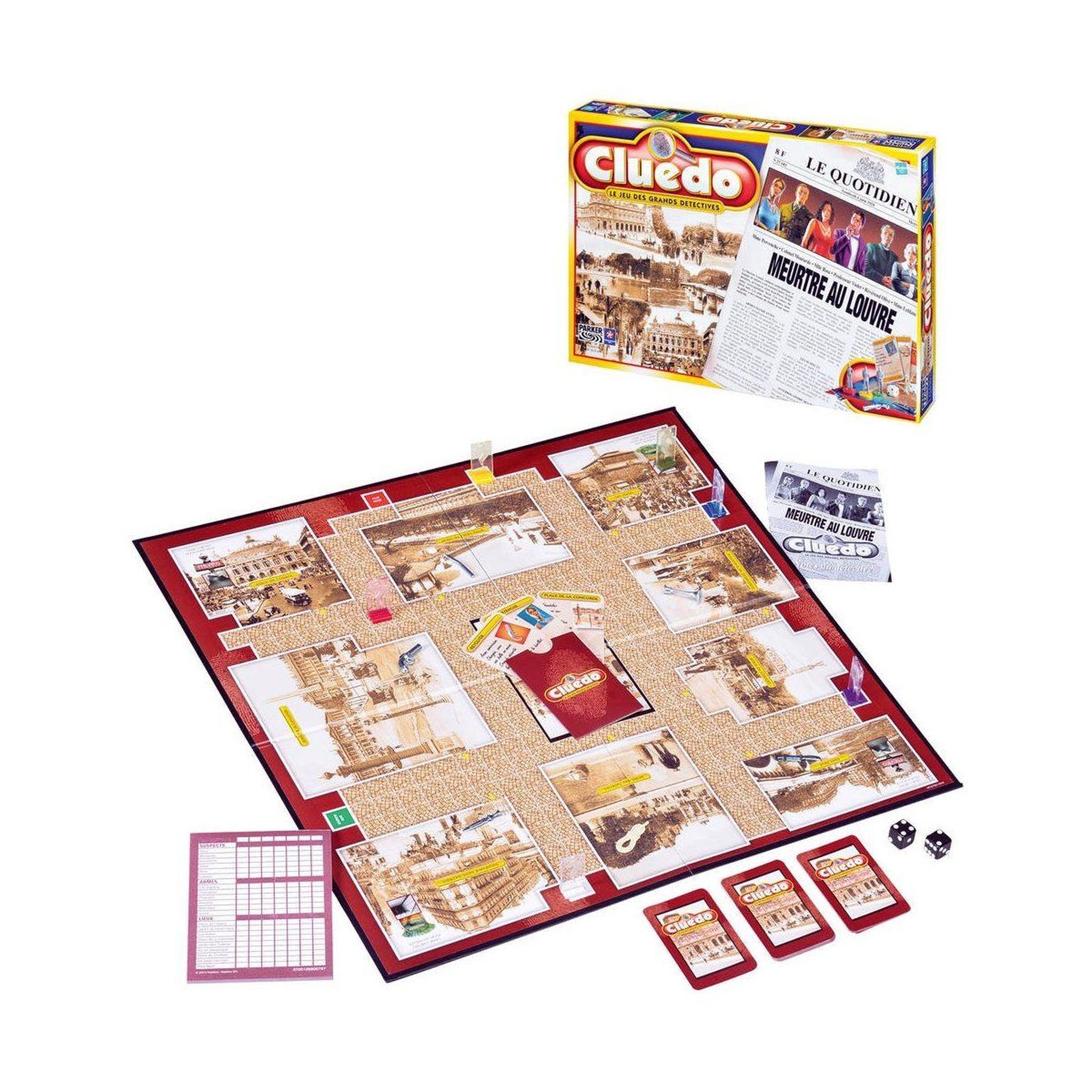 Winning Moves Cluedo meurtre au louvre paris