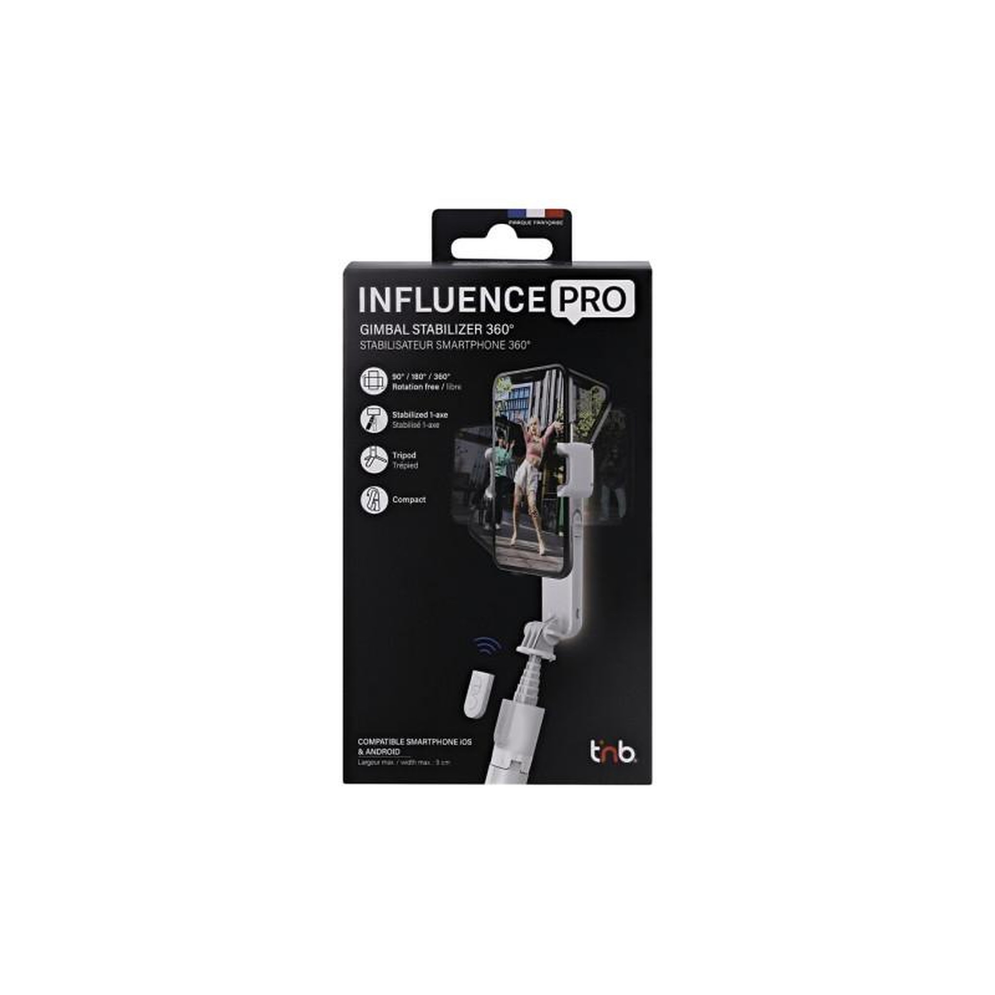 Voir la diapositive 6 : TNB Accessoire stabilisateur Influence pro 360