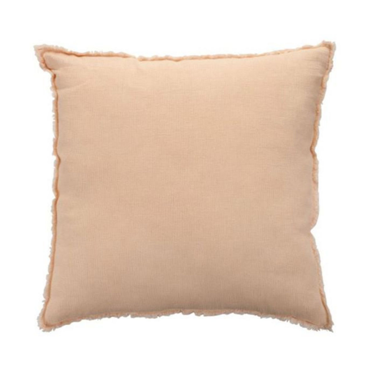 Paris Prix Coussin Déco Carré  Faded  45x45cm Rose Saumon