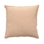 Paris Prix Coussin Déco Carré  Faded  45x45cm Rose Saumon