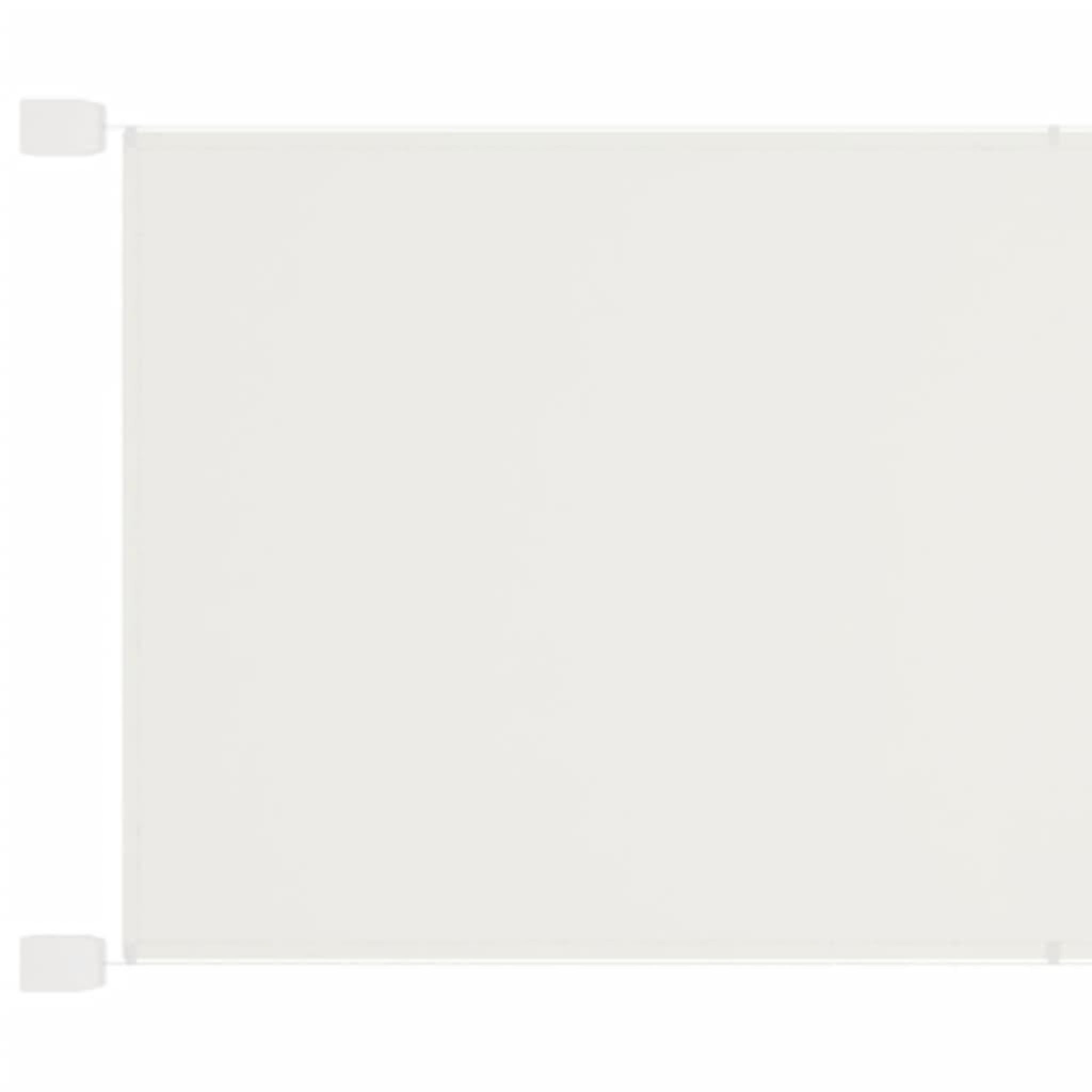 Voir la diapositive 2 : VIDAXL Auvent vertical Blanc 140x1200 cm Tissu oxford