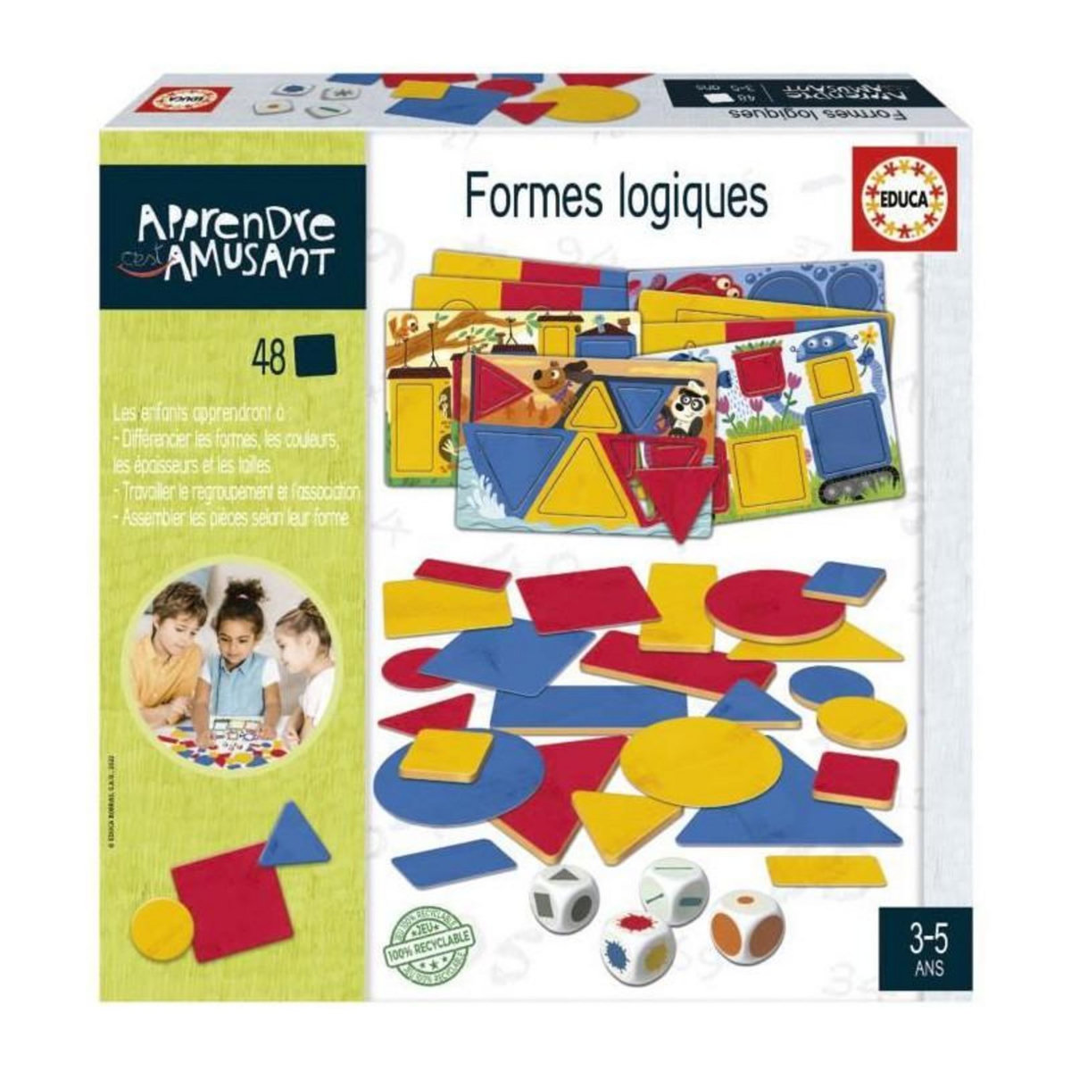 EDUCA FORMES LOGIQUES - Jeu éducatif