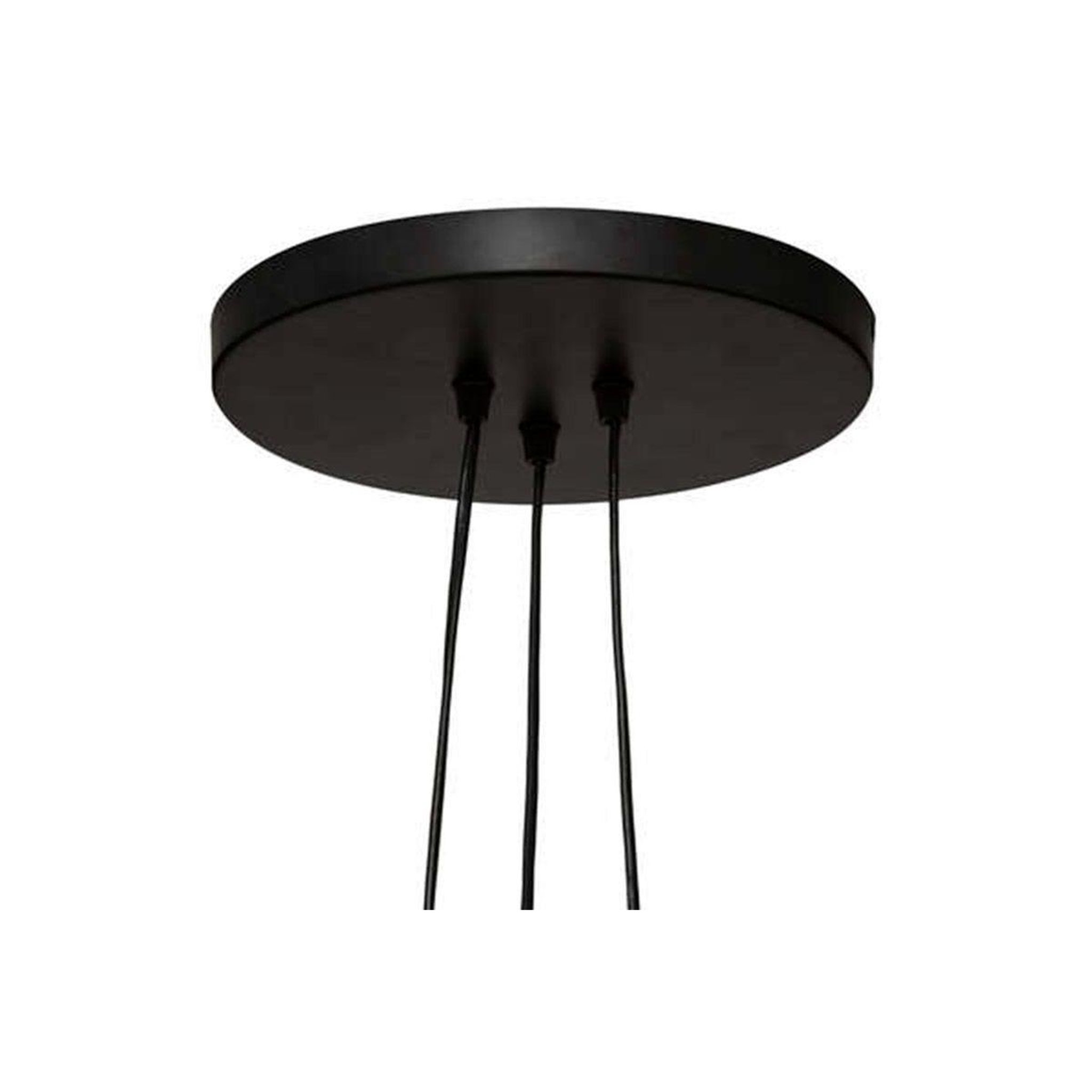 Voir la diapositive 3 : ATMOSPHERA Lampe Suspension 3 Têtes  Tropique  95cm Noir