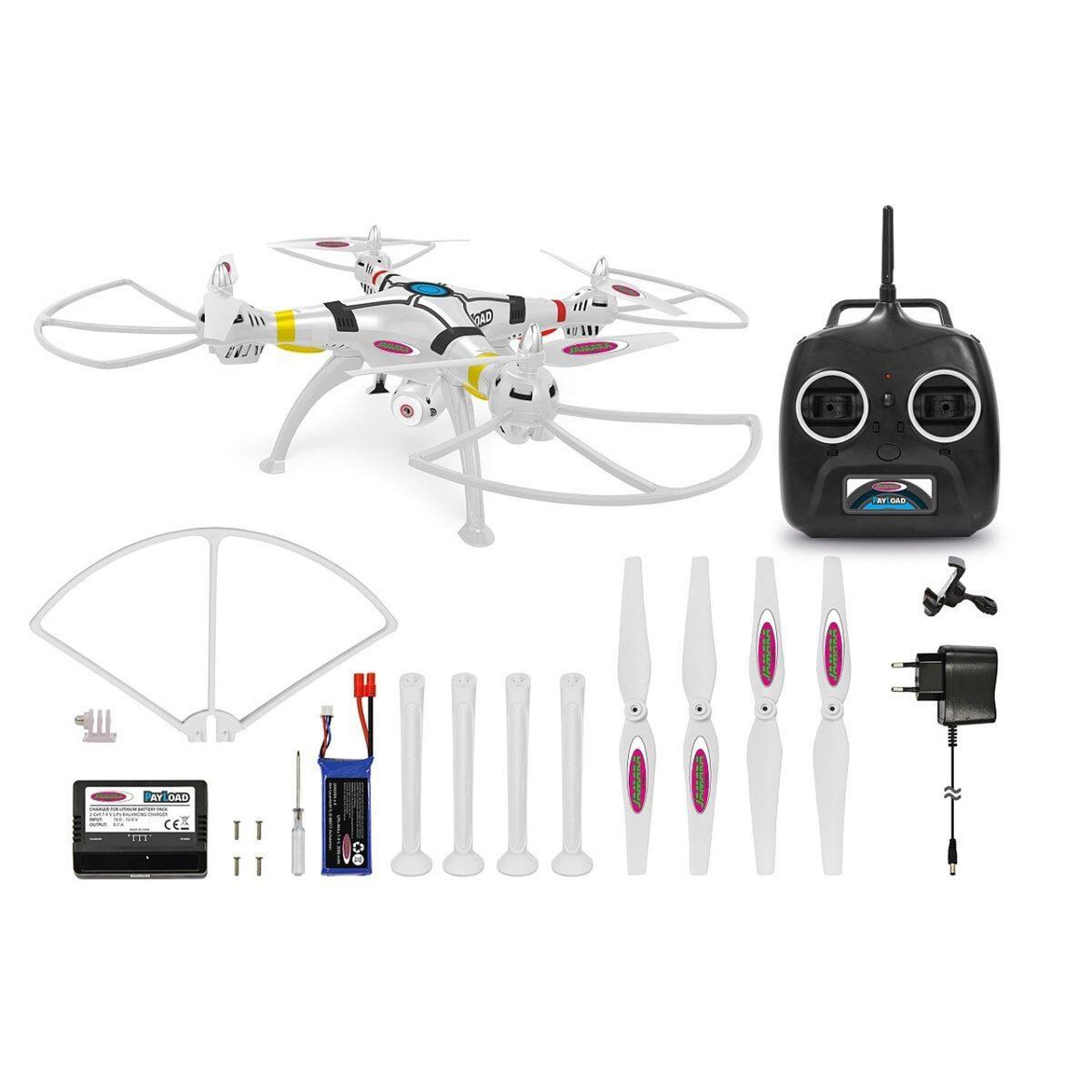 Voir la diapositive 4 : Jamara Payload altitude drone hd fpv wifi boussole flyback