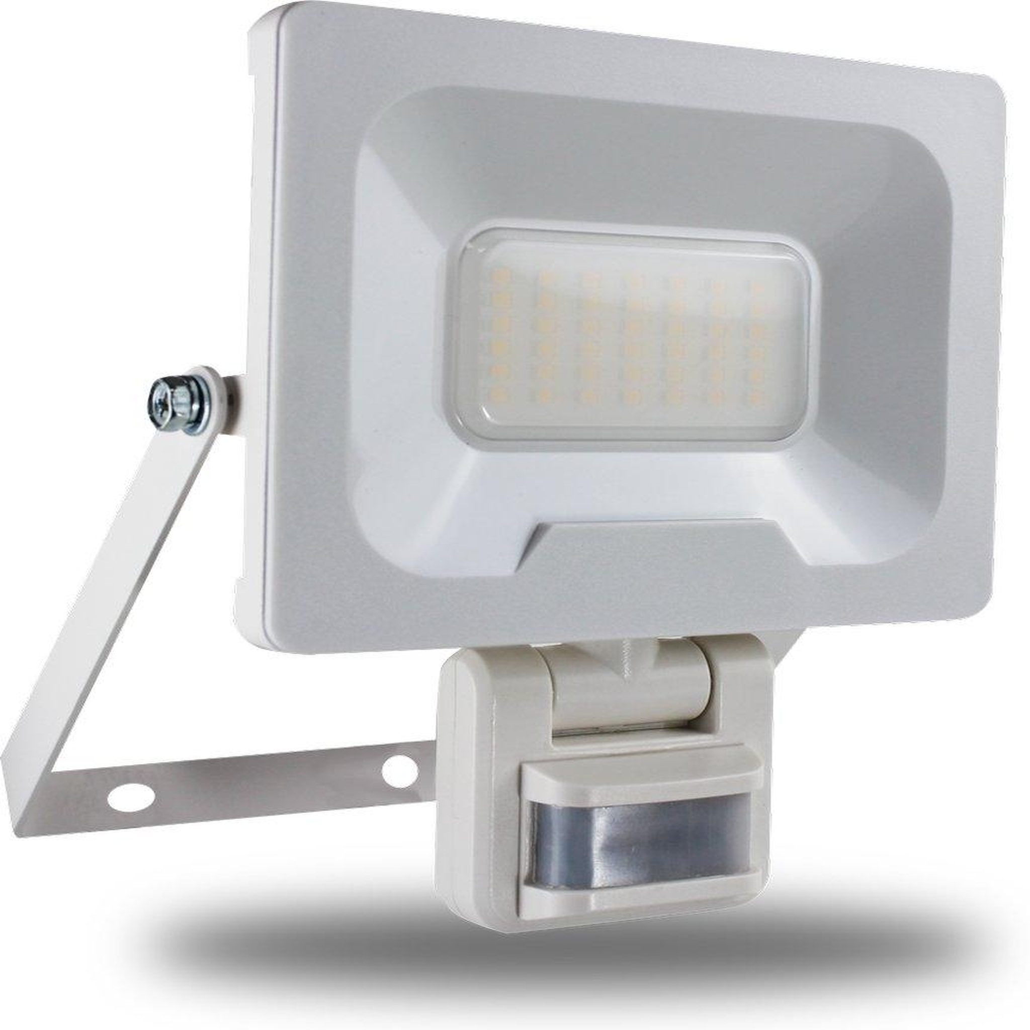 CENTRALE BRICO Projecteur mural nino 50w 4000lm - detecteur de mouvement - blanc