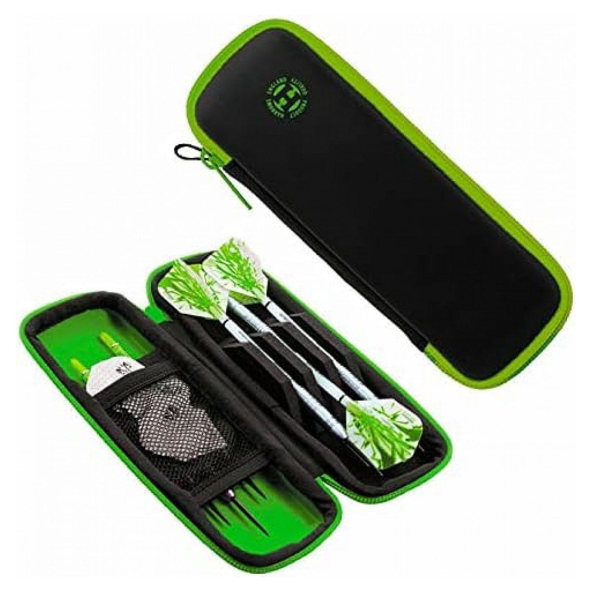 Harrows Etui fléchettes blaze vert noir