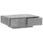 Voir la diapositive 5 : VIDAXL Table basse Gris beton 90x60x31 cm Agglomere