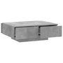 Voir la diapositive 5 : VIDAXL Table basse Gris beton 90x60x31 cm Agglomere