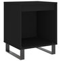 Voir la diapositive 4 : VIDAXL Tables de chevet 2 pcs noir 40x35x50 cm bois d'ingenierie