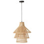 Voir la diapositive 1 : Paris Prix Lampe Suspension en Bambou  Midano  42cm Naturel