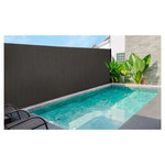 Inkazen Brise vue - Rouleau - Gris  - 1x10m - 90 gr/m²