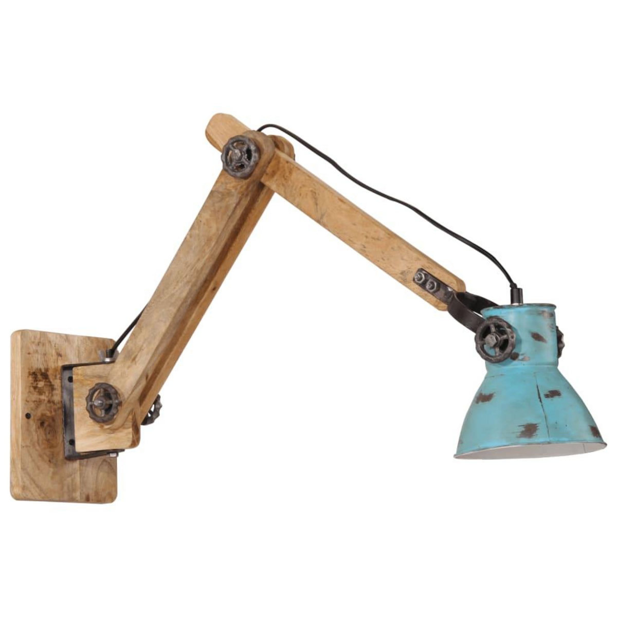 VIDAXL Lampe murale 25 W bleu delave 96x15x20 cm E27