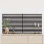 Voir la diapositive 3 : VIDAXL Panneaux muraux acoustiques 2pcs lattes 60,5x60cm placage chene