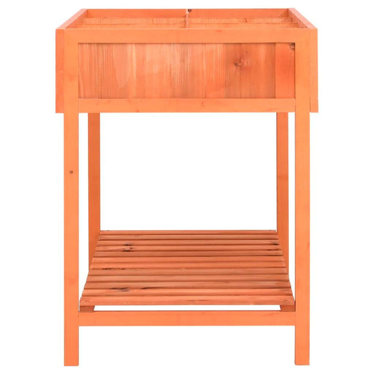 VIDAXL Jardiniere a herbes 80x60x80 cm Bois de sapin massif
