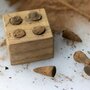 Les Encens du monde DIY encens - Moule en bois pour 4 cônes + Poudre Cœur de Myrrhe